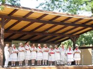 Vystúpenie folklórnej skupiny Košarinka z Temeša